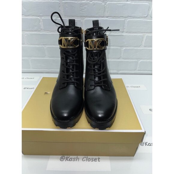 New Michael kors boots Kincaid Lace up boots - Black Various sizes available - Picture 8 of 8